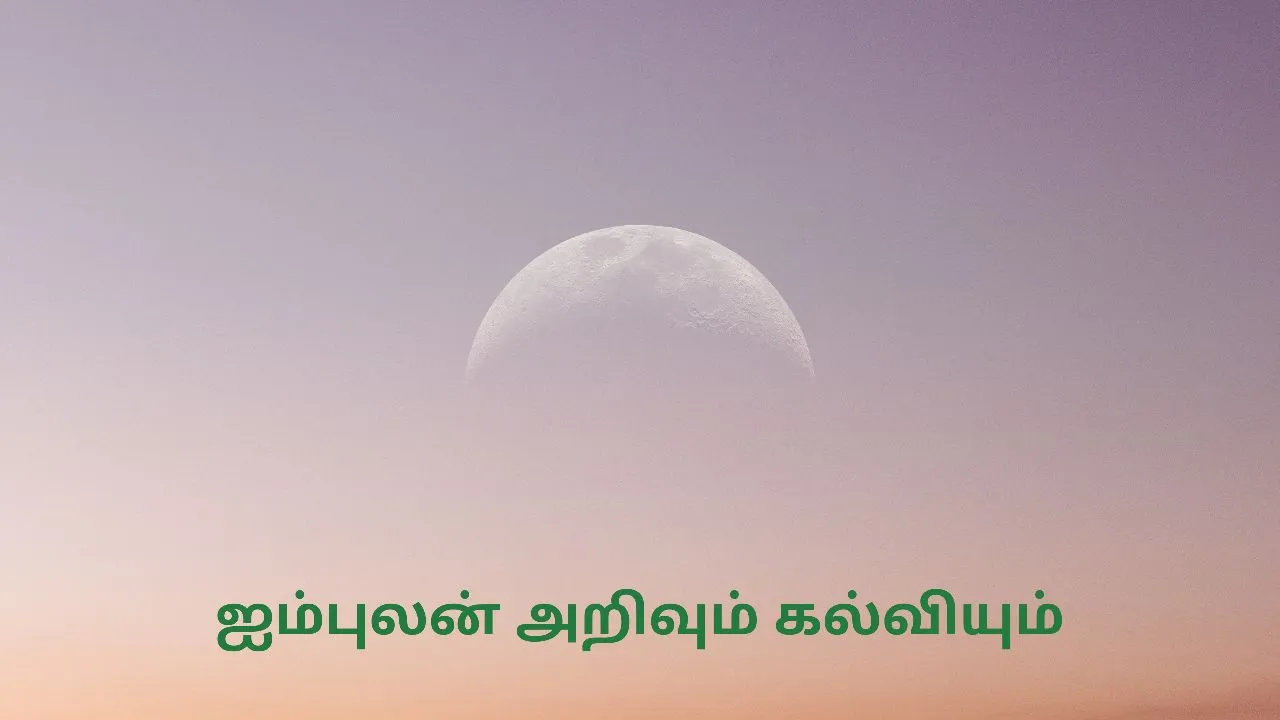 ஐம்புலன் அறிவும் கல்வியும்